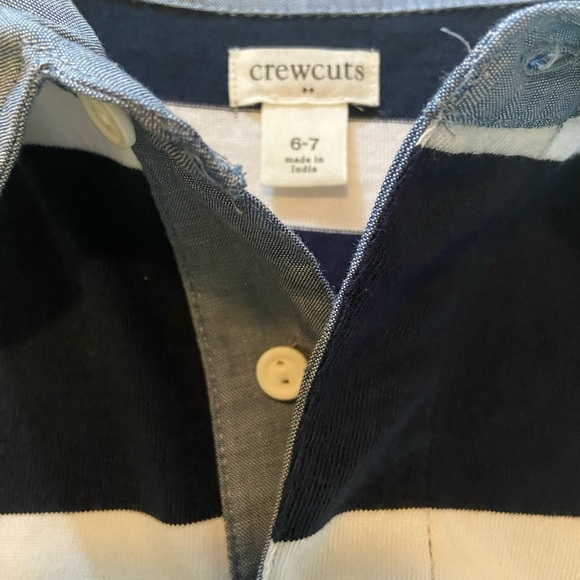 Crewcuts size 6-7 boys rugby NWOT - Picture 2 of 2